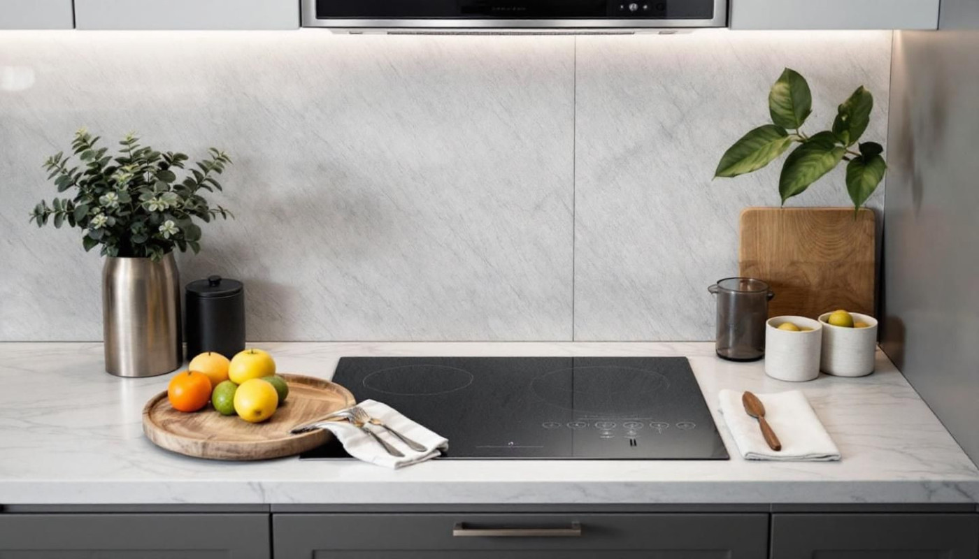 Comment intégrer une table à induction dans une petite cuisine ?